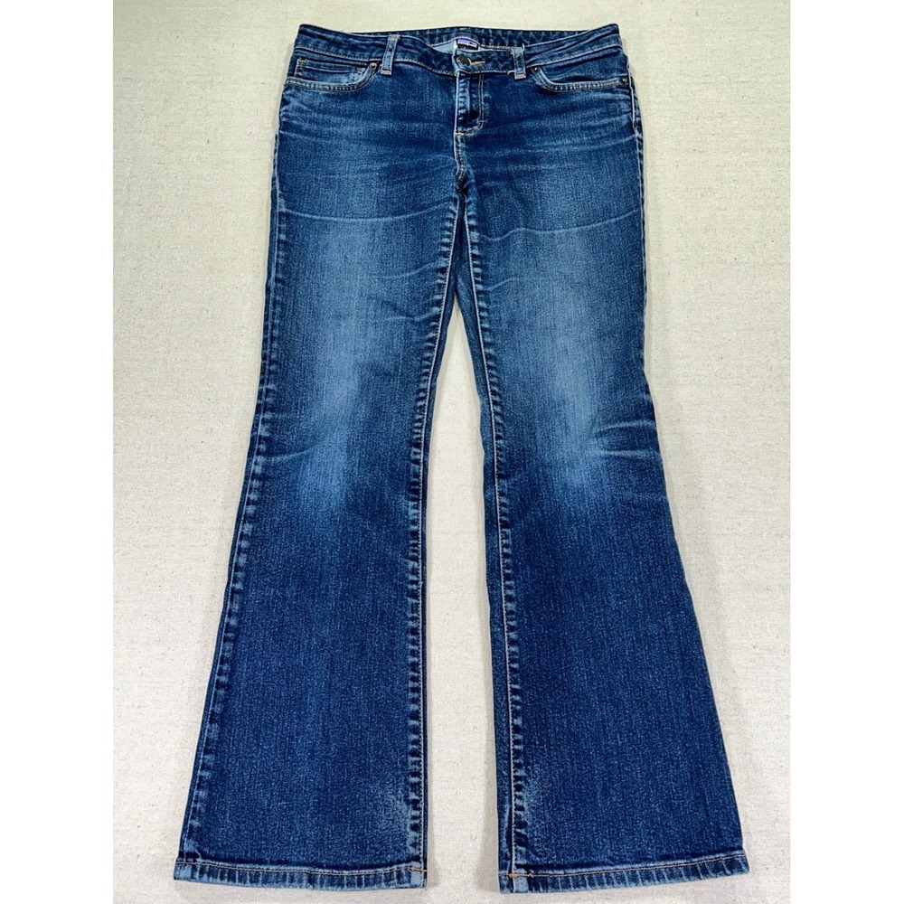 Patagonia Women's 29 Bellbottom Denim Jeans Performanc Stretch Outdoor Boot Wear